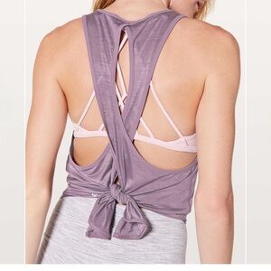 Lululemon Athletica Tied & True Tank Top pit to pit 16.5”